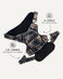 Blue plaid no-pull backpack dog harness, Le Noof