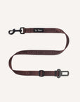 Brown Le Noof dog seat belt