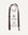 Brown jacquard dog leash, Le Noof