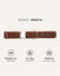 Brown teddy dog collar, Le Noof
