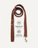 Brown teddy dog leash, Le Noof