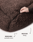 French Bulldog Brown Teddy Dog Bed