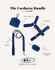 Corduroy Dog Harness Set