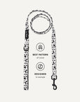 Cow print dog leash, Le Noof