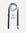 Dark blue denim dog leash, Le Noof