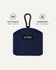 Dark blue denim dog treat pouch, Le Noof