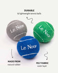 Urban set dog tennis balls, Le Noof