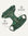 Green adjustable no-pull dog harness, Le Noof