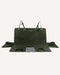 Green waterproof dog car seat cover