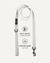 Grey jacquard dog leash, Le Noof
