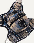 Plaid Dog Harness Set