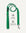 Kelly green corduroy dog leash, Le Noof
