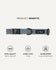 Light blue denim dog collar, Le Noof