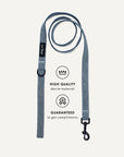 Light blue denim dog leash, Le Noof