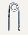 Light blue denim dog leash with Le Noof logo