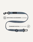 Light Blue Denim Dog Seat Belt