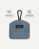 Light blue denim dog treat pouch, Le Noof
