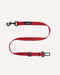 Maroon red dog seat belt from Le Noof
