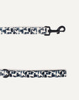 modern geometric print dog leash close up le noof