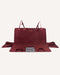 Red waterproof dog car seat cover